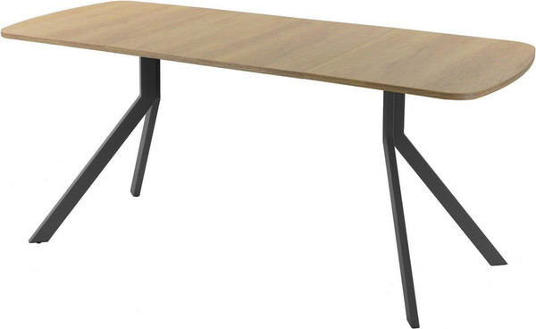 Изображение товара Обеденный стол AMC Elite Е18(1200) D2 (графит/дуб небраска натур)