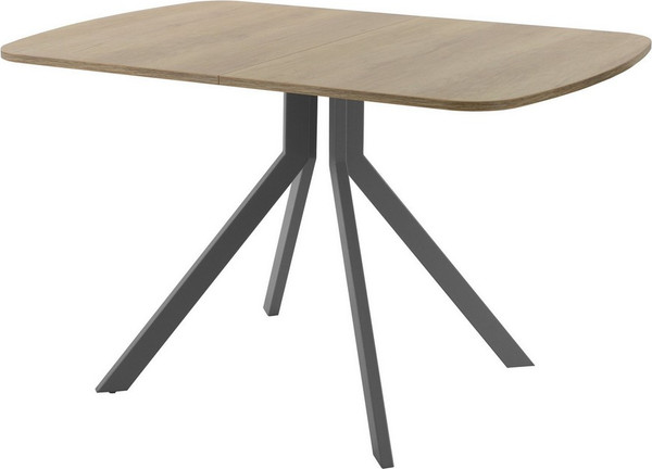 Изображение товара Обеденный стол AMC Elite Е18(1200) D2 (графит/дуб небраска натур)