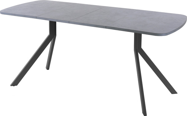 Изображение товара Обеденный стол AMC Elite Е18(1200) D2 (графит/бетон чикаго светло-серый)