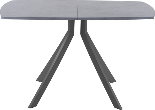 Изображение товара Обеденный стол AMC Elite Е18(1200) D2 (графит/бетон чикаго светло-серый)