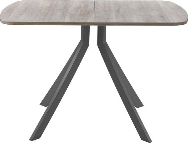 Изображение товара Обеденный стол AMC Elite Е18(1200) D2 (графит/дуб уайт-ривер песочно-бежевый)