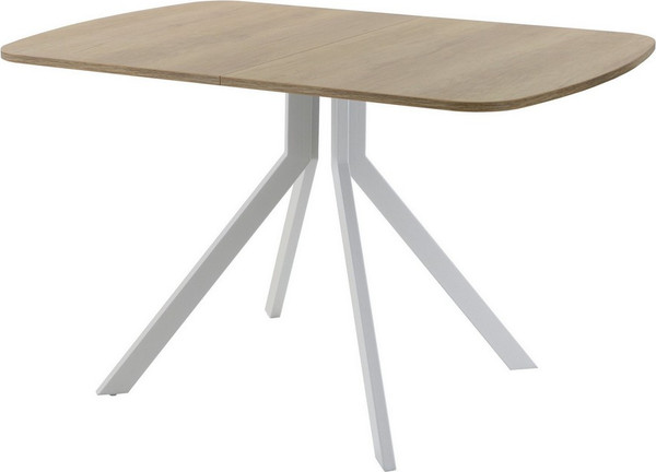 Изображение товара Обеденный стол AMC Elite Е18(1200) D2 (серебро/дуб небраска натур)