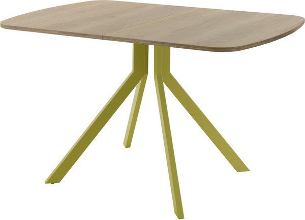 Изображение товара Обеденный стол AMC Elite Е18(1200) D2 (золото/дуб небраска натур)