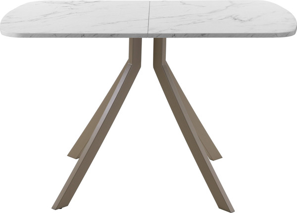 Изображение товара Обеденный стол AMC Elite Е18(1200) D2 (капучино/мрамор кристалл)