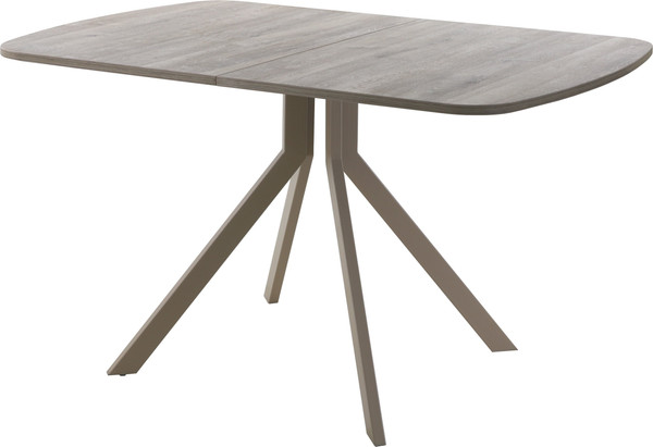 Изображение товара Обеденный стол AMC Elite Е18(1200) D2 (капучино/дуб уайт-ривер песочно-бежевый)