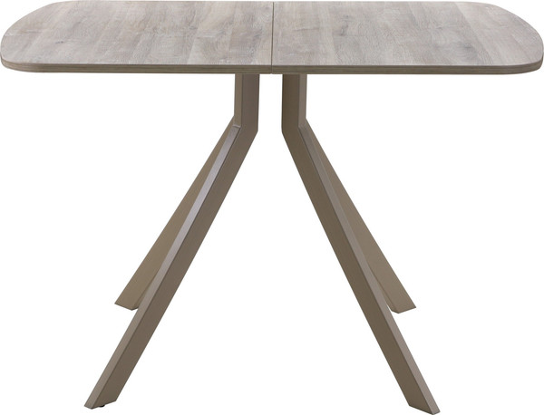 Изображение товара Обеденный стол AMC Elite Е18(1200) D2 (капучино/дуб уайт-ривер песочно-бежевый)