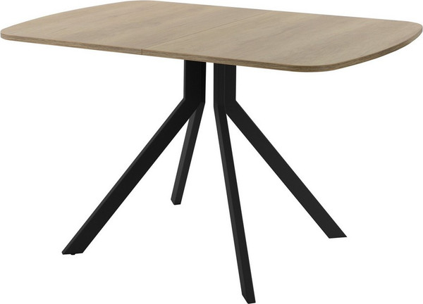 Изображение товара Обеденный стол AMC Elite Е18(1100) D2 (черный/дуб небраска натур)