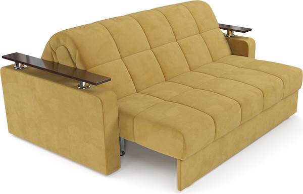 Изображение товара Диван Mebel-Ars Аккордеон Бакли ППУ 180x200 (Cabrio 27 желтый)