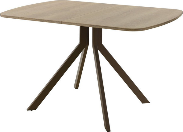 Изображение товара Обеденный стол AMC Elite Е18(1100) D2 (коричневый/дуб небраска натур)