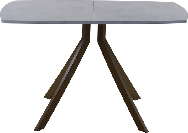 Изображение товара Обеденный стол AMC Elite Е18(1100) D2 (коричневый/бетон чикаго светло-серый)