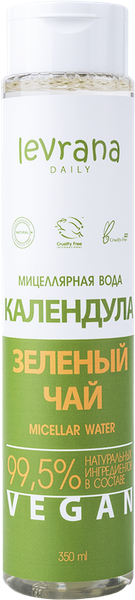 Изображение товара Мицеллярная вода Levrana Календула и зеленый чай (350мл)