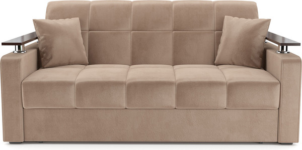 Изображение товара Диван Mebel-Ars Аккордеон Бакли ППУ 180x200 (бежевый кордрой)