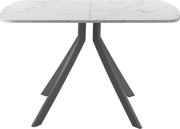 Изображение товара Обеденный стол AMC Elite Е18(1100) D2 (графит/мрамор кристалл)