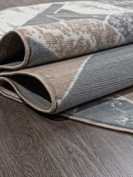 Изображение товара Ковер Merinos Sierra F354-OVAL-BEIGE-BLUE (1.8х2.5)