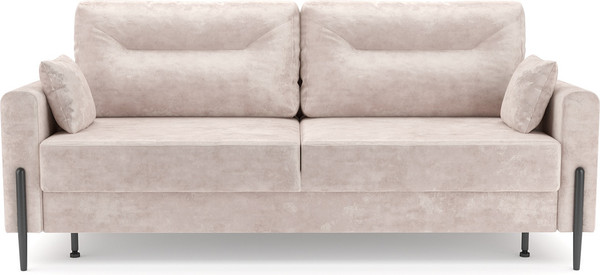 Изображение товара Диван Mebel-Ars Мегион (велюр бежевый Plush OWV-33)