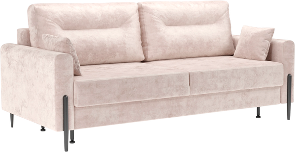 Изображение товара Диван Mebel-Ars Мегион (велюр бежевый Plush OWV-33)