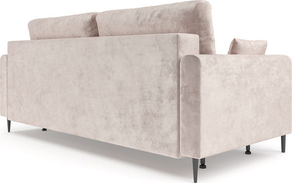 Изображение товара Диван Mebel-Ars Мегион (велюр бежевый Plush OWV-33)
