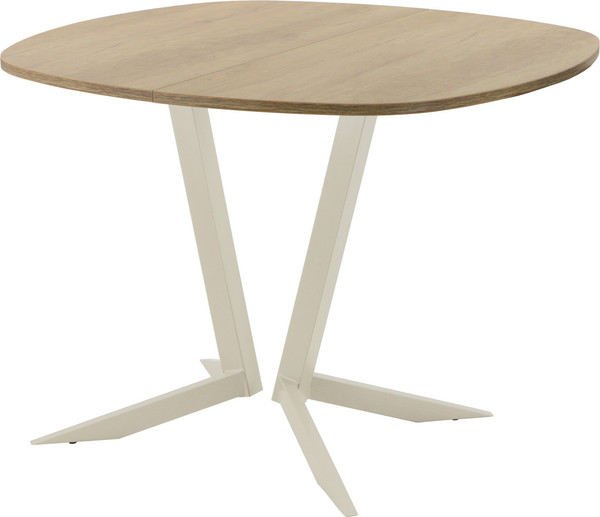 Изображение товара Обеденный стол AMC Elite Е19(900) D7 (бежевый/дуб небраска натур)