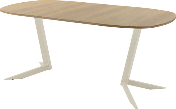 Изображение товара Обеденный стол AMC Elite Е19(900) D7 (бежевый/дуб небраска натур)