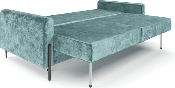 Изображение товара Диван Mebel-Ars Мегион (велюр мятный Plush OWV-27)