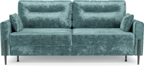 Изображение товара Диван Mebel-Ars Мегион (велюр мятный Plush OWV-27)