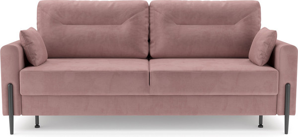 Изображение товара Диван Mebel-Ars Мегион (велюр пудра НВ-178/18)