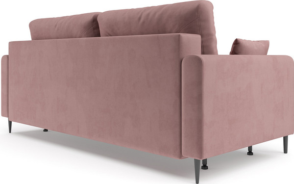 Изображение товара Диван Mebel-Ars Мегион (велюр пудра НВ-178/18)