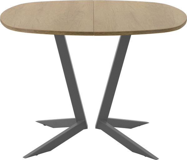 Изображение товара Обеденный стол AMC Elite Е19(900) D7 (графит/дуб небраска натур)