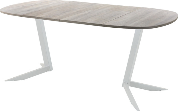 Изображение товара Обеденный стол AMC Elite Е19(900) D7 (серебро/дуб уайт-ривер песочно-бежевый)