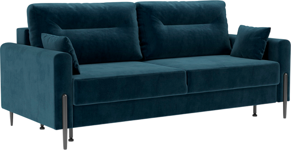 Изображение товара Диван Mebel-Ars Мегион (темно-синий Luna 034)