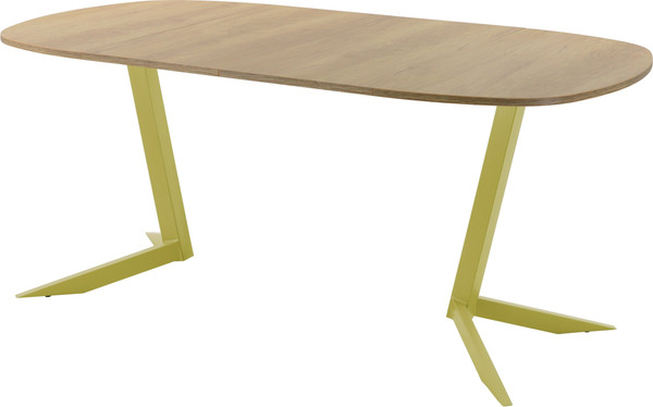 Изображение товара Обеденный стол AMC Elite Е19(900) D7 (золото/дуб небраска натур)