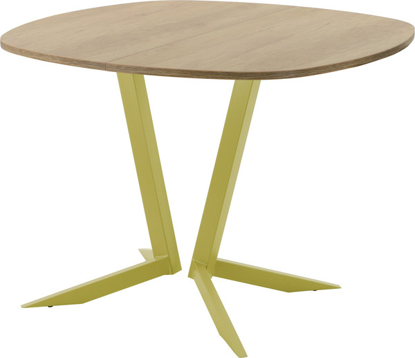 Изображение товара Обеденный стол AMC Elite Е19(900) D7 (золото/дуб небраска натур)