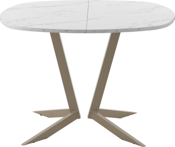 Изображение товара Обеденный стол AMC Elite Е19(900) D7 (капучино/мрамор кристалл)
