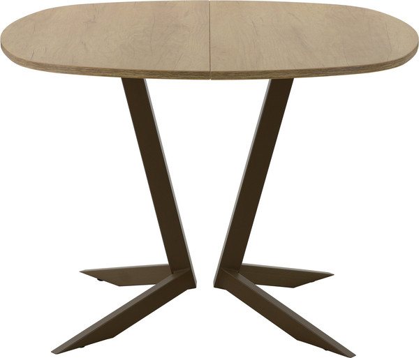 Изображение товара Обеденный стол AMC Elite Е19(800) D7 (коричневый/дуб небраска натур)