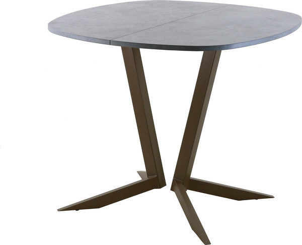 Изображение товара Обеденный стол AMC Elite Е19(800) D7 (коричневый/бетон чикаго светло-серый)