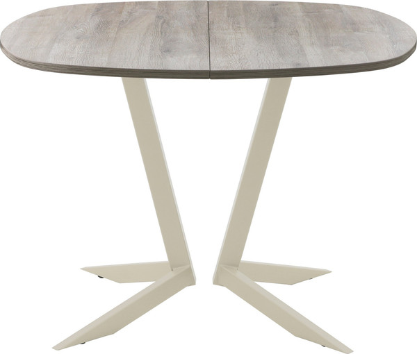 Изображение товара Обеденный стол AMC Elite Е19(800) D7 (бежевый/дуб уайт-ривер песочно-бежевый)