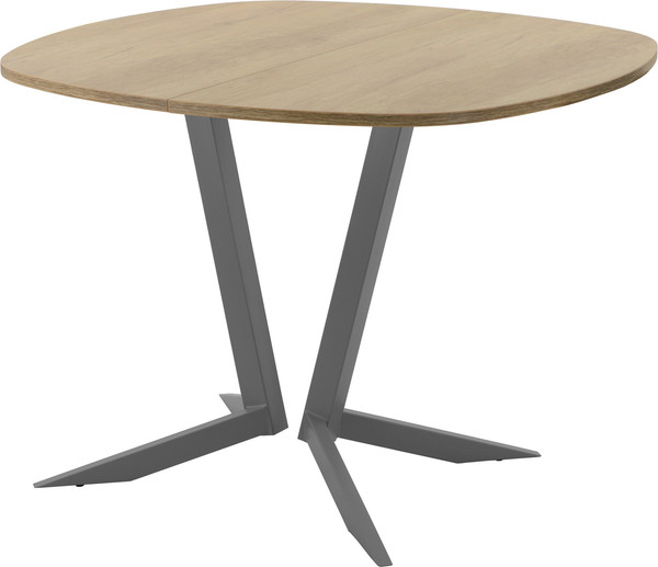 Изображение товара Обеденный стол AMC Elite Е19(800) D7 (графит/дуб небраска натур)