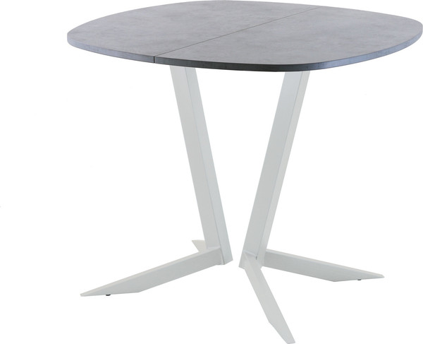 Изображение товара Обеденный стол AMC Elite Е19(800) D7 (серебро/бетон чикаго светло-серый)