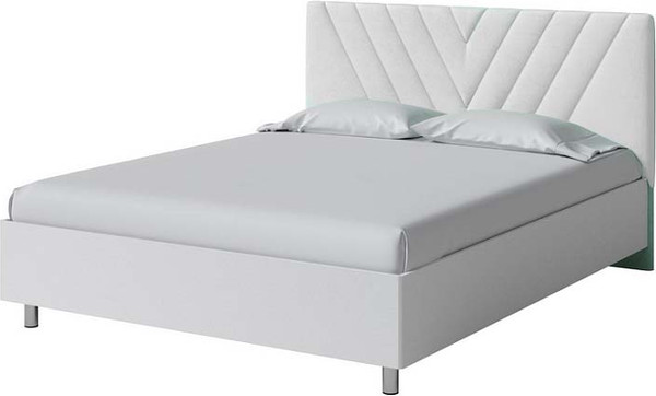 Изображение товара Полуторная кровать Proson Ora 140x200 (белый/Teddy 300 снежный)