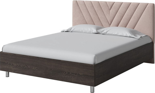 Изображение товара Полуторная кровать Proson Ora 140x200 (дуб кантербери/Teddy 014 шоколадный бисквит)