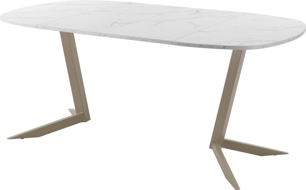 Изображение товара Обеденный стол AMC Elite Е19(800) D7 (капучино/мрамор кристалл)