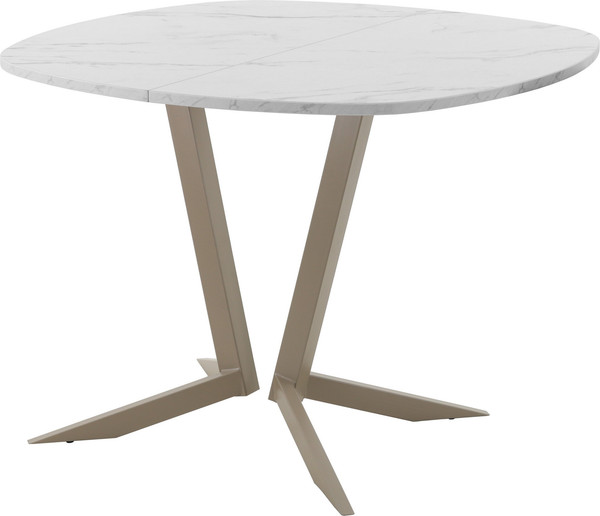 Изображение товара Обеденный стол AMC Elite Е19(800) D7 (капучино/мрамор кристалл)