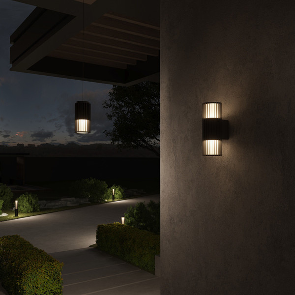 Изображение товара Бра уличное Elektrostandard Entero 35189/W (черный)