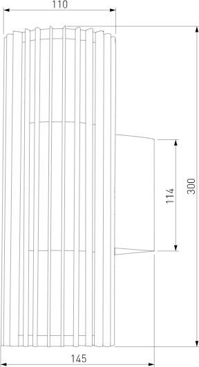 Изображение товара Бра уличное Elektrostandard Entero 35189/W (черный)