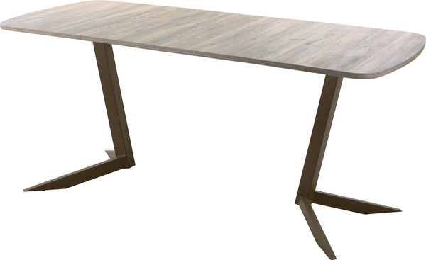 Изображение товара Обеденный стол AMC Elite Е19(1200) D2 (коричневый/дуб уайт-ривер песочно-бежевый)