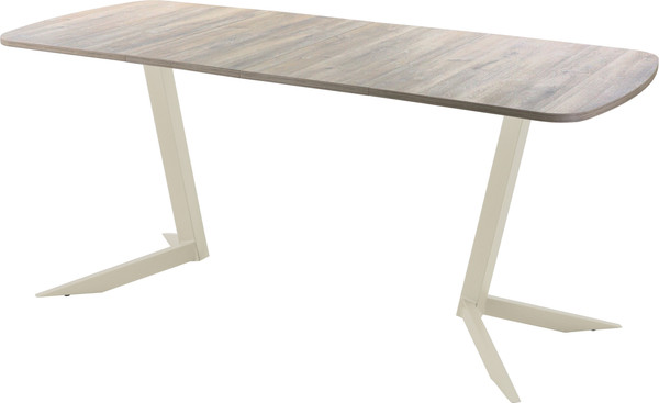 Изображение товара Обеденный стол AMC Elite Е19(1200) D2 (бежевый/дуб уайт-ривер песочно-бежевый)