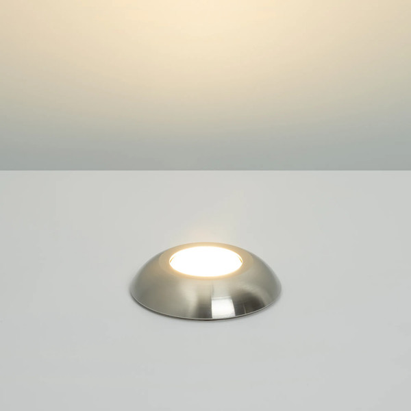 Изображение товара Насадка торцевая для светильника Arlight ART-DECK-CAP-DOME-R50 SL STEEL / 024932