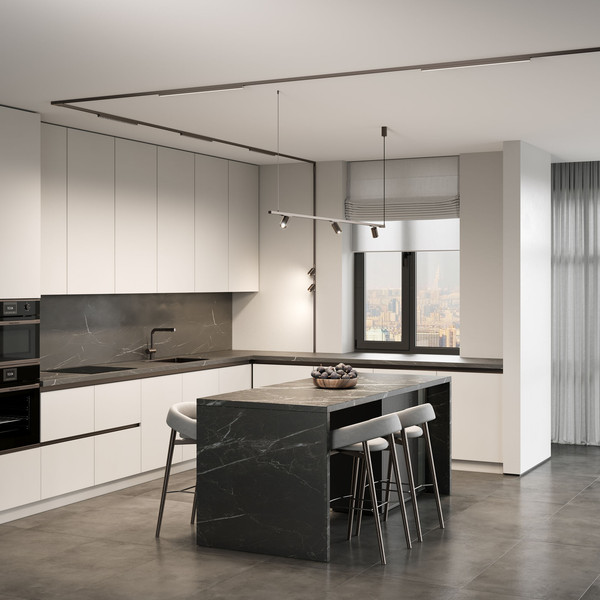 Изображение товара Трековый светильник Elektrostandard Titan Line 85529/01 20W 3000K (титан)