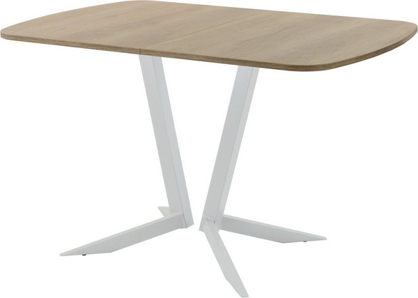 Изображение товара Обеденный стол AMC Elite Е19(1200) D2 (серебро/дуб небраска натур)