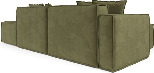 Изображение товара Диван угловой Mebel-Ars Модульный Модион (Cabrio 29 зеленый)